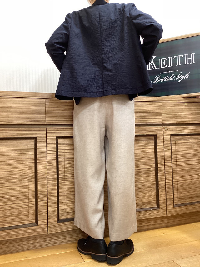 酷暑のオフィスコーデ第3弾 KEITH