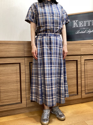 マドラスチェックのセットアップ KEITH