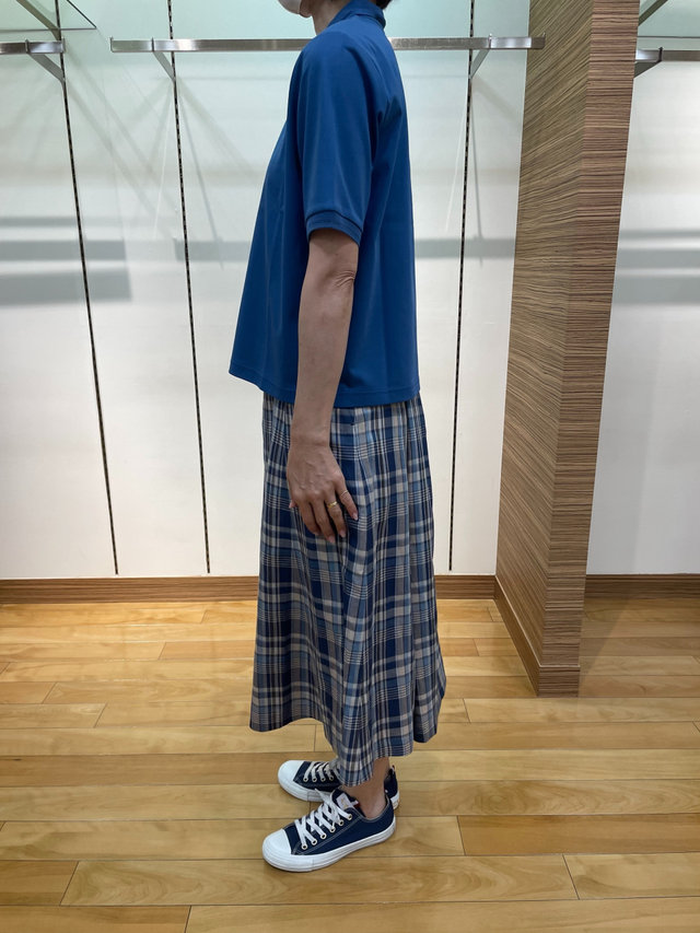 夏のポロシャツコーデ KEITH