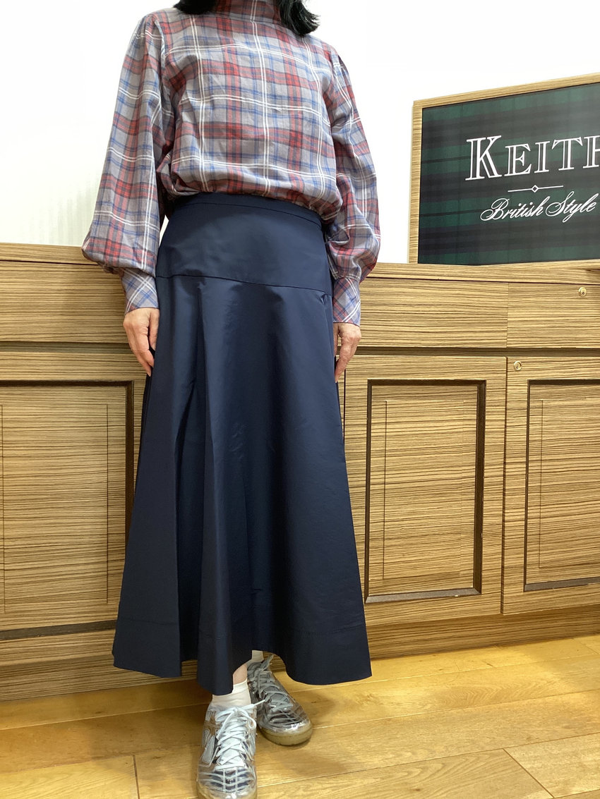 キースチェックブラウス KEITH