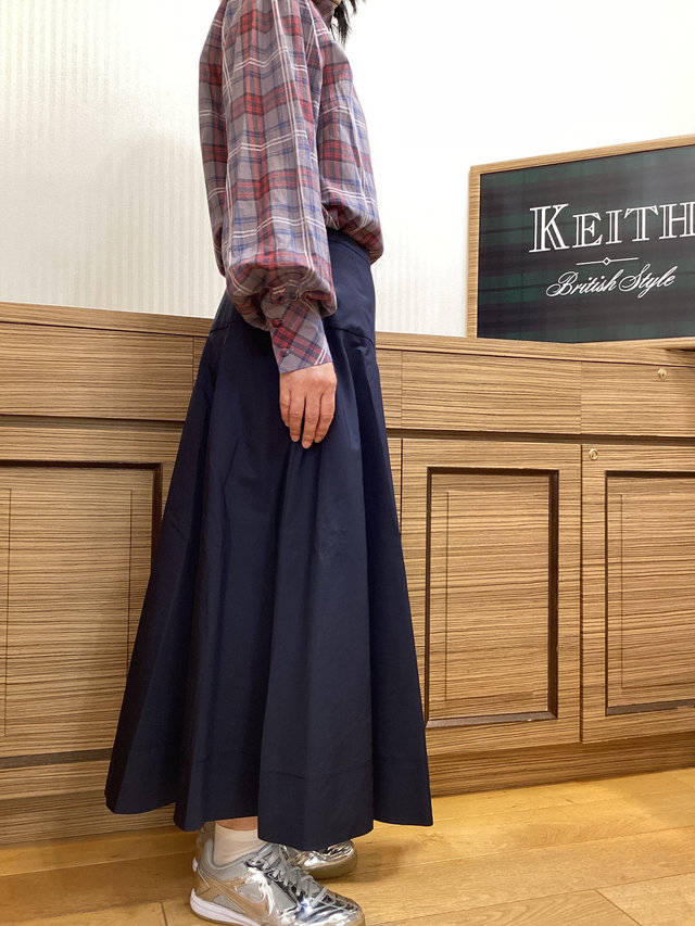 キースチェックブラウス KEITH