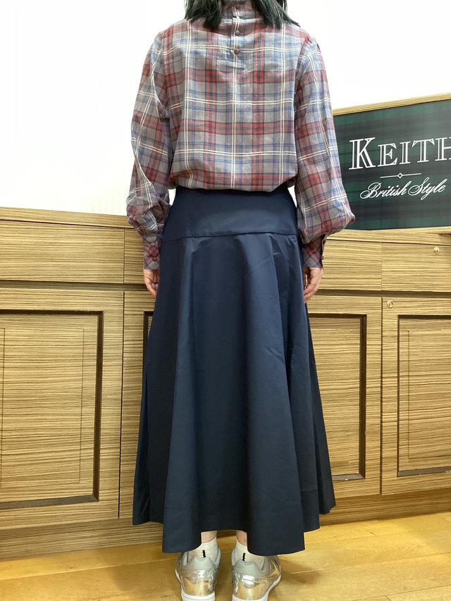 キースチェックブラウス KEITH