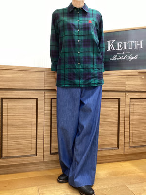 肌に優しいコーデ KEITH