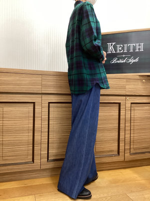 肌に優しいコーデ KEITH