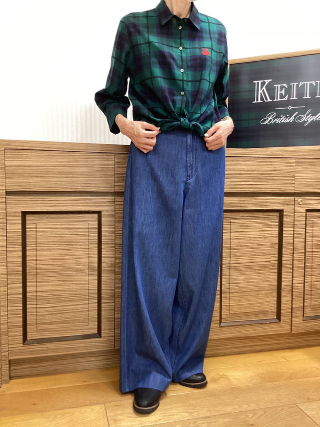 肌に優しいコーデ KEITH