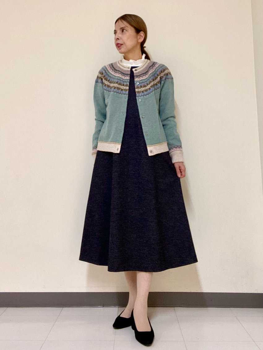 【ERIBE】ニットで秋冬フェミニンコーデ KEITH