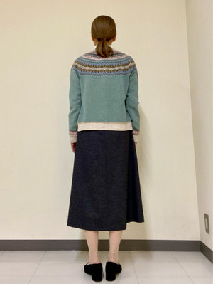 【ERIBE】ニットで秋冬フェミニンコーデ KEITH