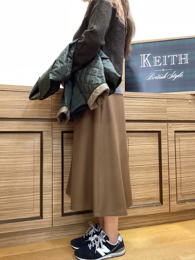 上質なニットを纏う KEITH