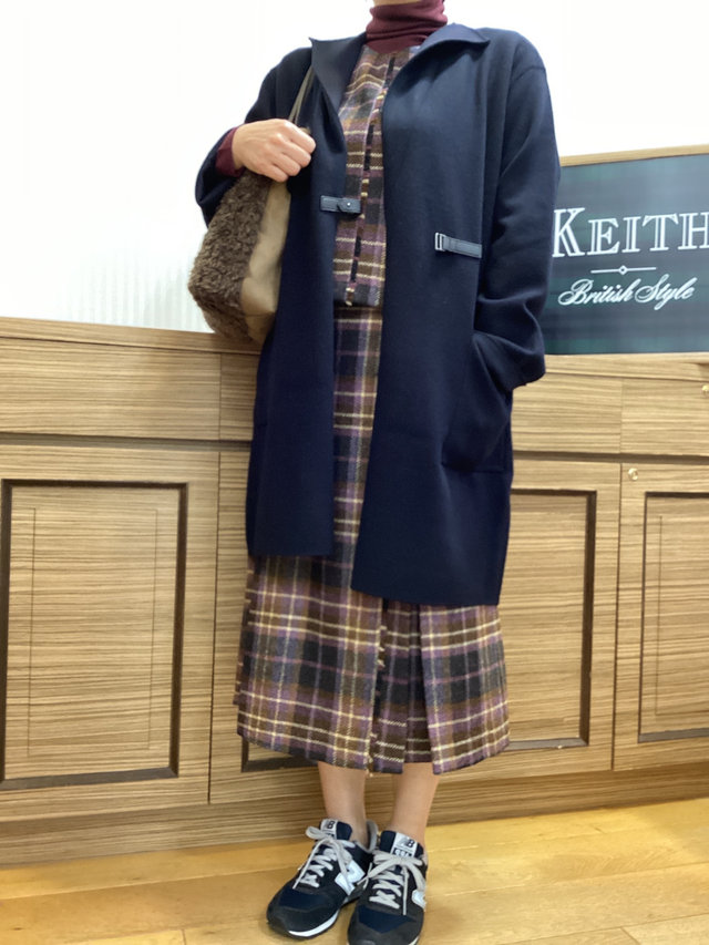 上質なツィードを纏う KEITH