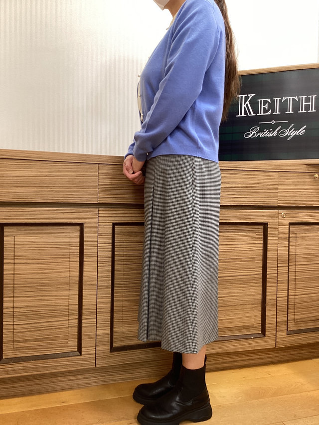 水色が効いたコーデ KEITH
