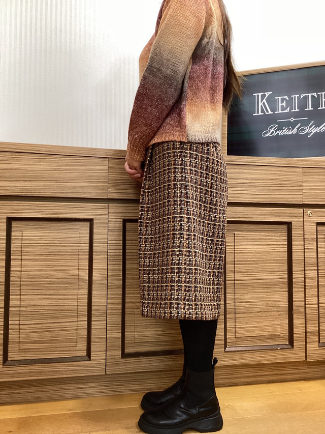 紅葉色コーデ KEITH