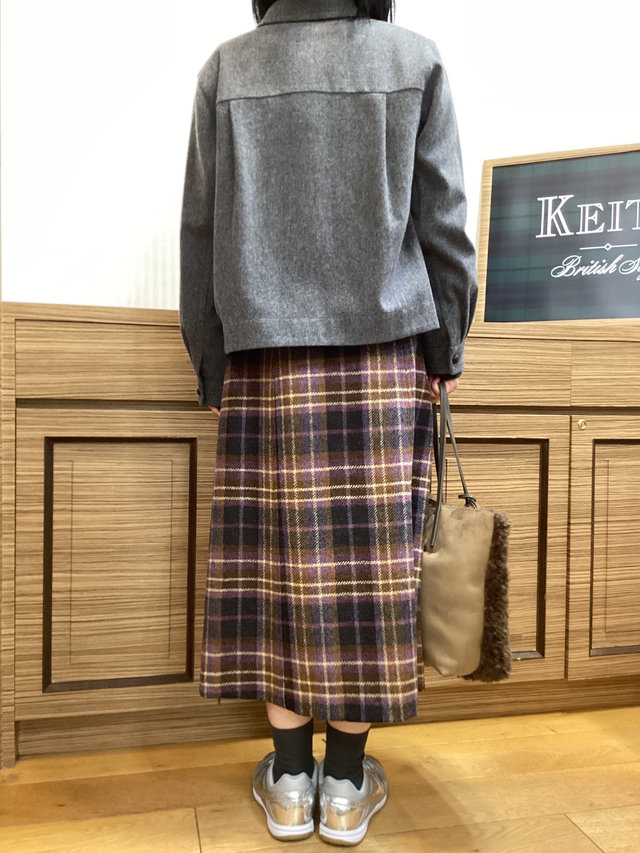 ベアトリクスチェックスカート KEITH