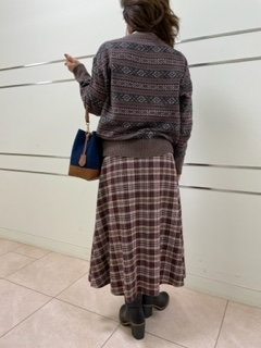 ブルーをアクセントにして SCAPA