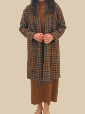 完成度の高いニットセットアップコーデ SCAPA