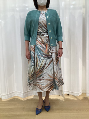 アートなプリントワンピース SCAPA