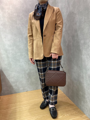 秋のジャケットコーデ SCAPA