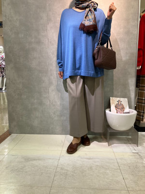 リラックス秋ニットコーデ SCAPA