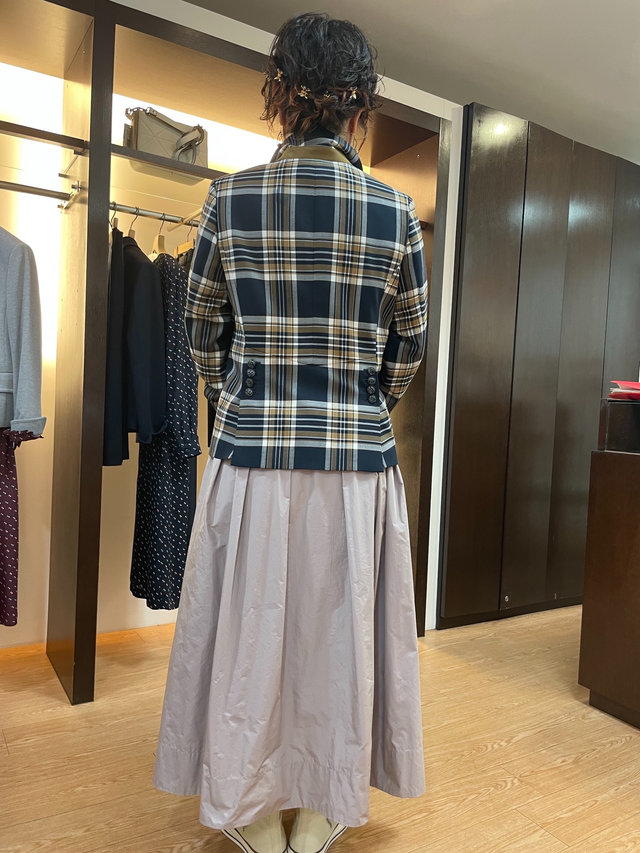 ジャケットコーデ SCAPA