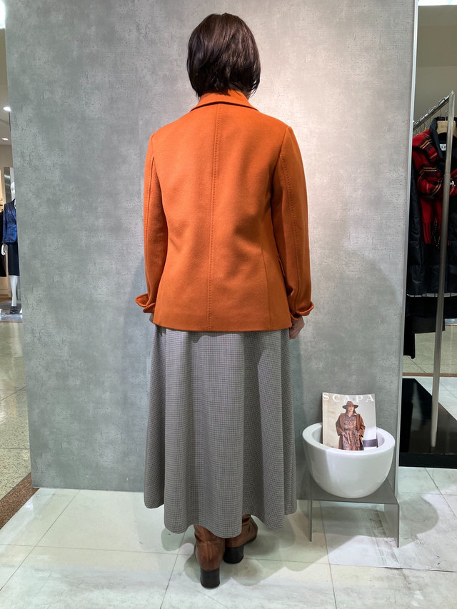 深まる秋のウールビーバーコート SCAPA