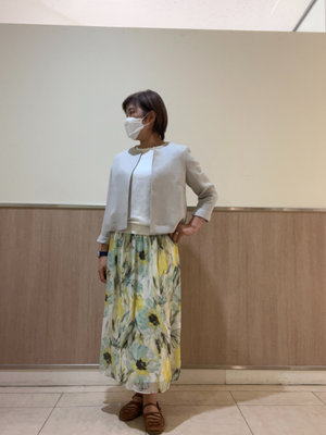 盛夏の軽やかコーデ SCAPA