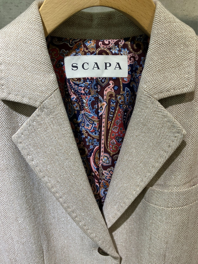 秋　ジャケットコーデ① SCAPA