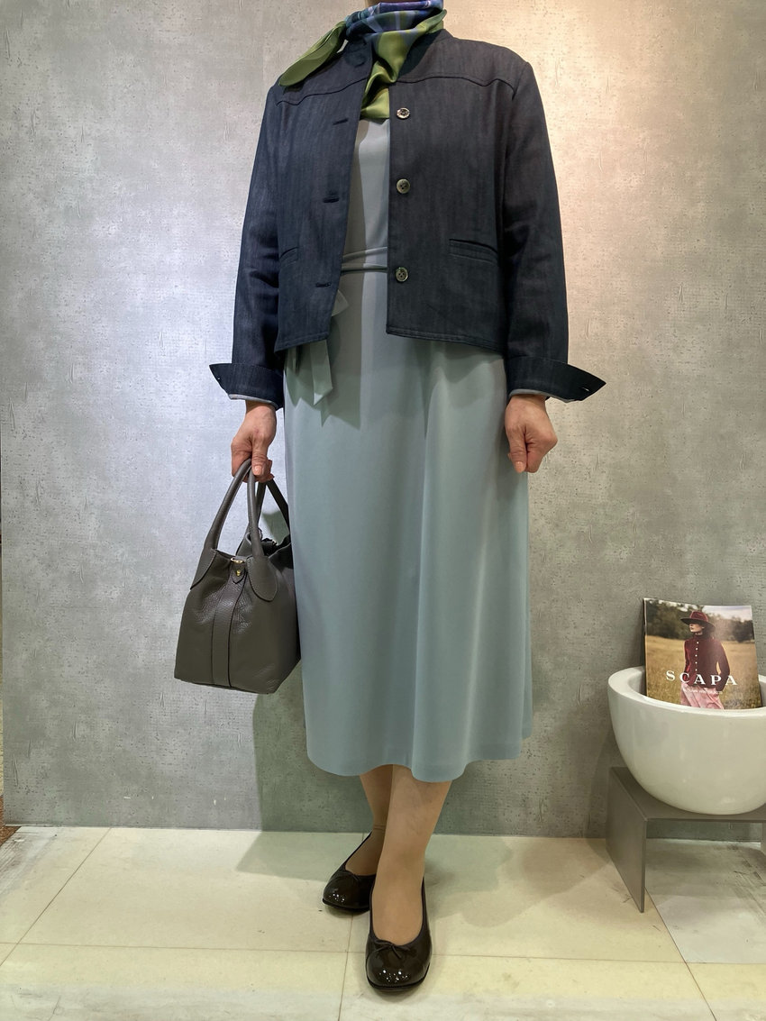 秋　ジャケットコーデ② SCAPA