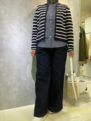 春のニットコーデ① SCAPA