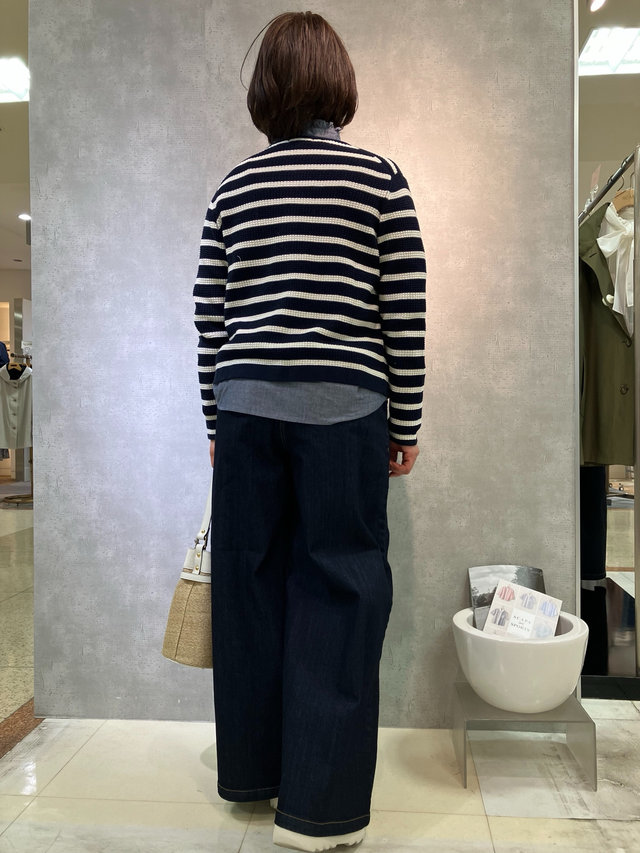 春のニットコーデ① SCAPA