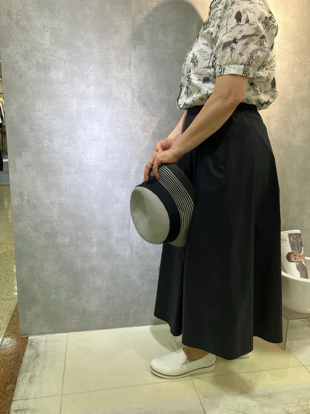 リバティプリントポロチーム　ブラウス SCAPA
