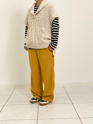 カラーパンツカジュアルコーデ ESHOPORIGINAL