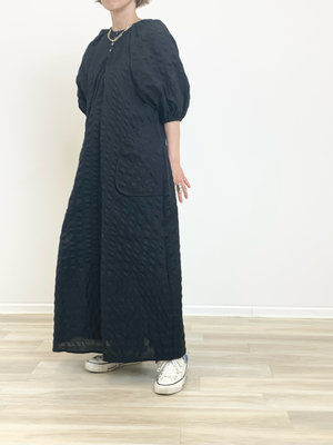 ウェーブストライプワンピ ESHOPORIGINAL