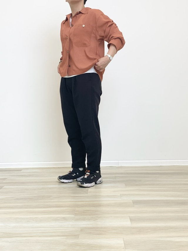 シアーギンガムブラウス ESHOPORIGINAL