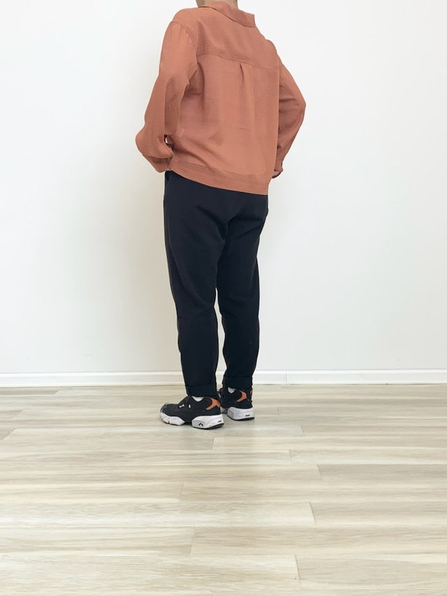 シアーギンガムブラウス ESHOPORIGINAL