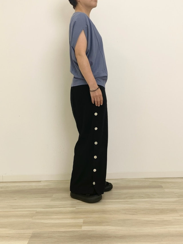 スリットスリーブカットソー ESHOPORIGINAL